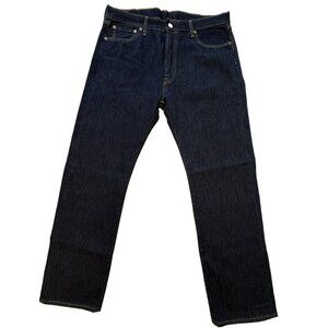 Levi’s 501 Original Fit Jeans Men 36x32 Dark Wash Straight Leg Button Fly NEW